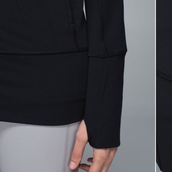 Lululemon Stride Jacket II Hooded Black Size 4 - Picture 7 of 15